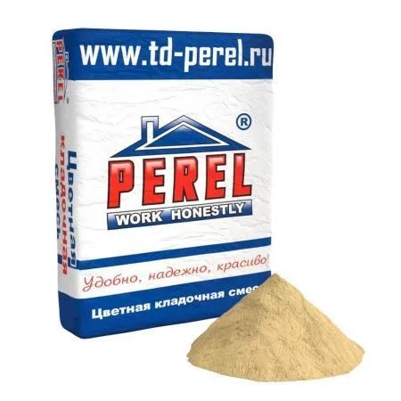 Смесь кладочная цветная Perel VL кремово-бежевый 0225 50 кг