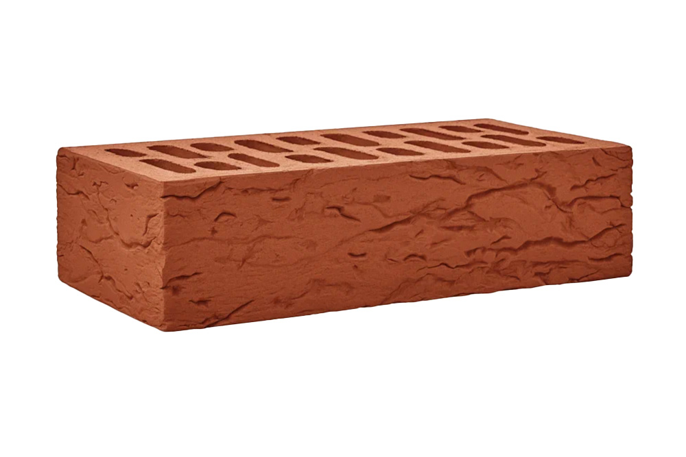 Белебеевский кирпич лицевой 1НФ красный рустик