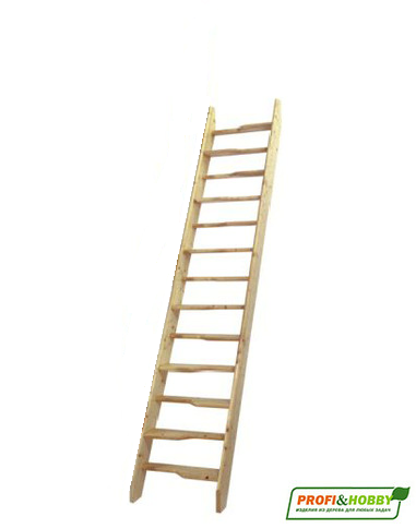 Лестница М-011у без поручня бук