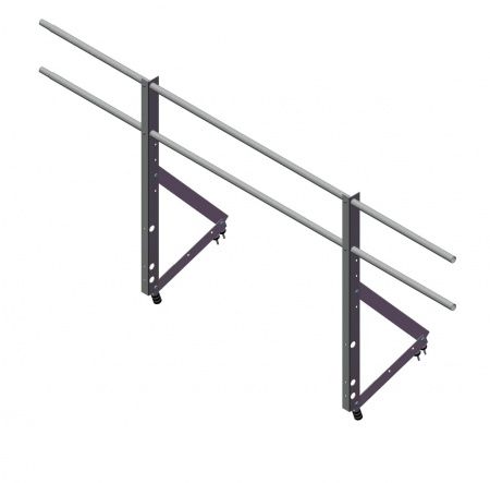 Ограждение кровельное  Optima 1200, (2 м)