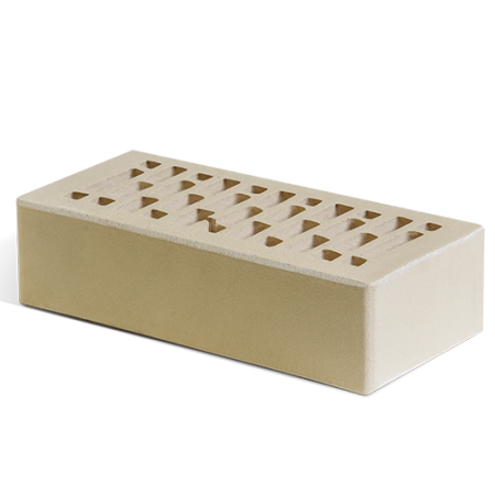 Маркинский кирпич лицевой 1НФ бежевый гладкая