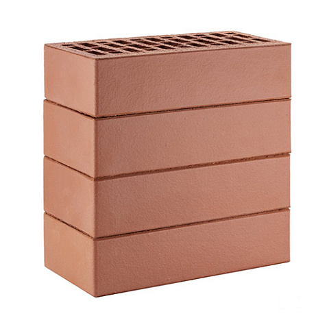 Кирпич ЛСР лицевой керамический пустотелый 1НФ