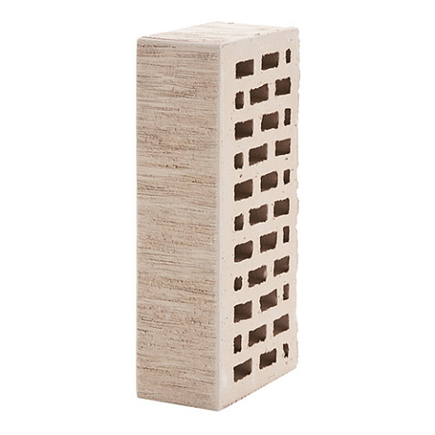 Кирпич ЛСР лицевой керамический пустотелый 1НФ