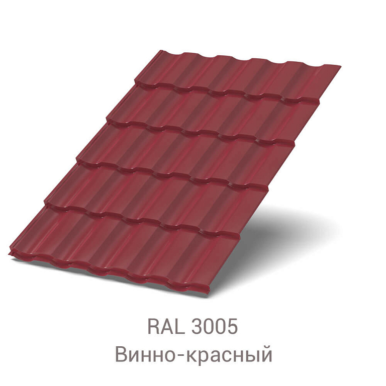 Металлочерепица Монтекристо VikingMPE 0.5