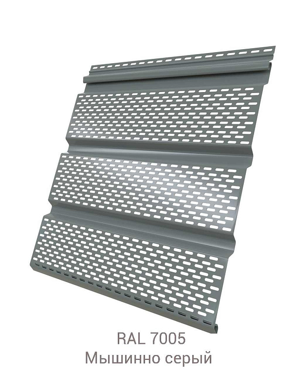 Софит металлический с полной перфорацией Grand Line Drap 0.45