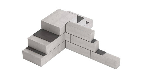 Газобетонный перегородочный блок Bikton