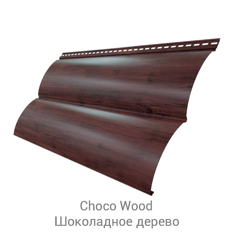 Сайдинг металлический Блок-хаус New Colority Print 0.45/30