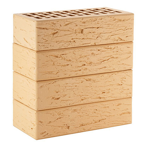 Кирпич ЛСР лицевой керамический пустотелый 1НФ